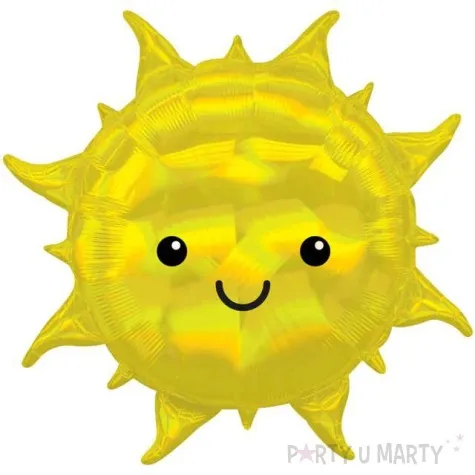 balon foliowy sloneczko opalizujacy zolty amscan 27 shp