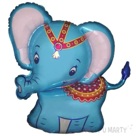 balon foliowy slonik niebieski flexmetal 26 shp