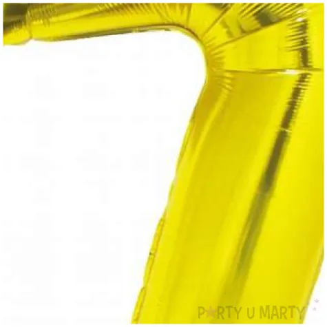 balon foliowy smart cyfra 7 zloty godan 30 dgt