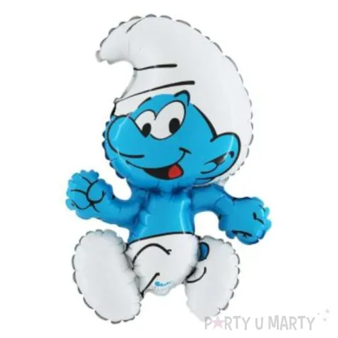 balon foliowy smerf niebieski grabo 14 shp
