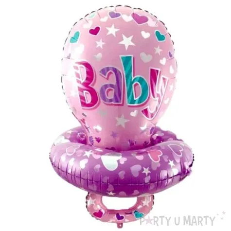 balon foliowy smoczek rozowy oem 33 shp