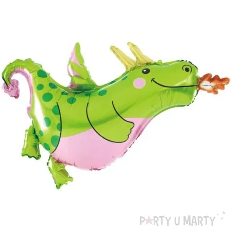 balon foliowy smok ziejacy ogniem partypal 35 shp