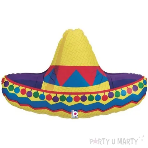 balon foliowy sombrero betallic 34 shp