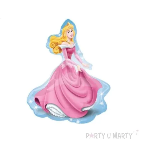 balon foliowy spiaca krolewna rozowy amscan 32 shp