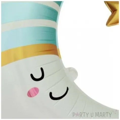 balon foliowy spiacy ksiezyc godan blekitny 26 shp