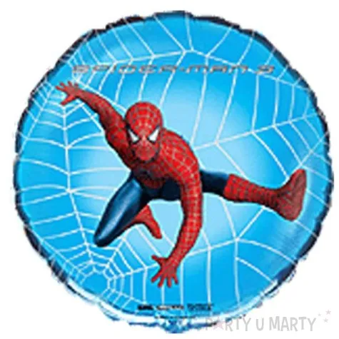 balon foliowy spider man 3 niebieski flexmetal 18 rnd