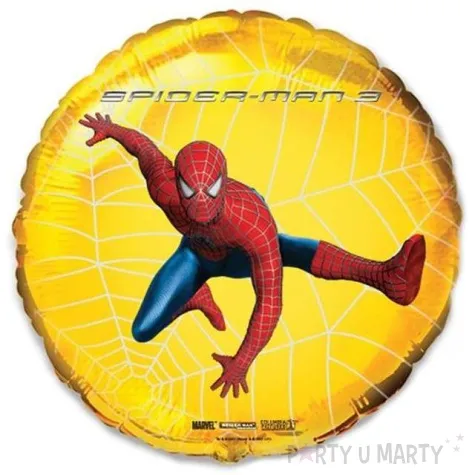 balon foliowy spider man 3 zloty flexmetal 18 rnd