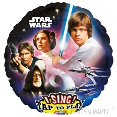 balon foliowy star wars melody grajacy amscan 28 rnd