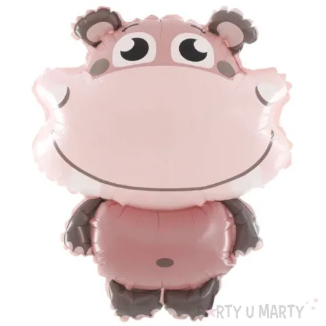 balon foliowy stojacy hipopotam partypal 25 shp