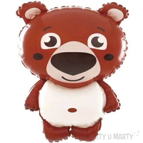 balon foliowy stojacy mis brunatny partypal 25 shp