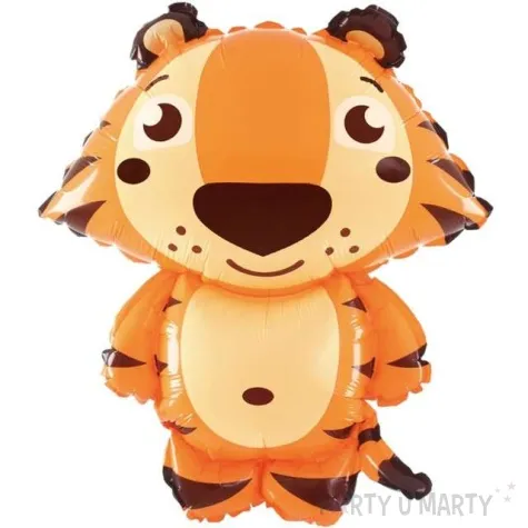 balon foliowy stojacy tygrys z zoo partypal 25 shp