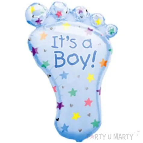 balon foliowy stopka niebieski oem 32 shp