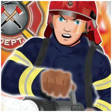 balon foliowy strazak flexmetal 18 rnd