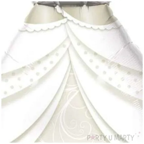 balon foliowy suknia slubna qualatex 38 shp