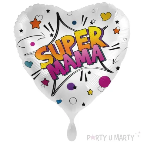 balon foliowy super mama premioloon 18 hrt