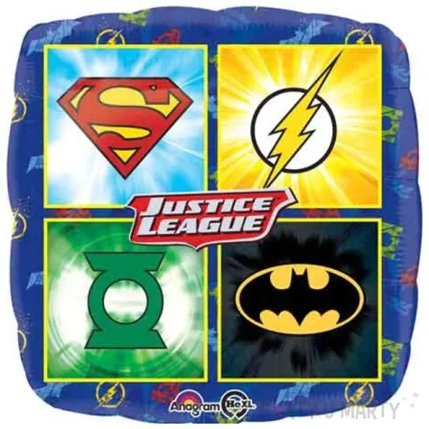 balon foliowy superbohaterowie amscan 18 sqr
