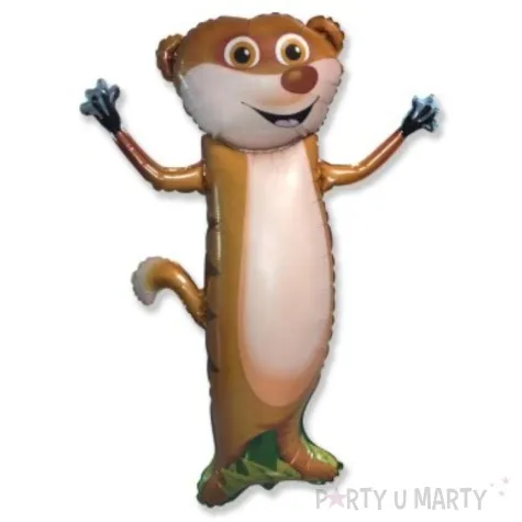 balon foliowy surykatka brazowy flexmetal 24 shp