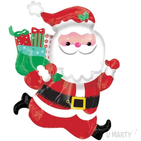 balon foliowy swiety mikolaj amscan 30 shp