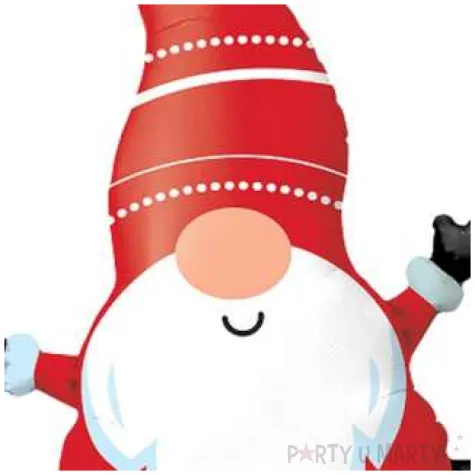 balon foliowy swiety mikolaj w czapce qualatex 42 shp