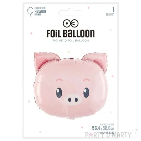 balon foliowy swinka partypal 22 shp