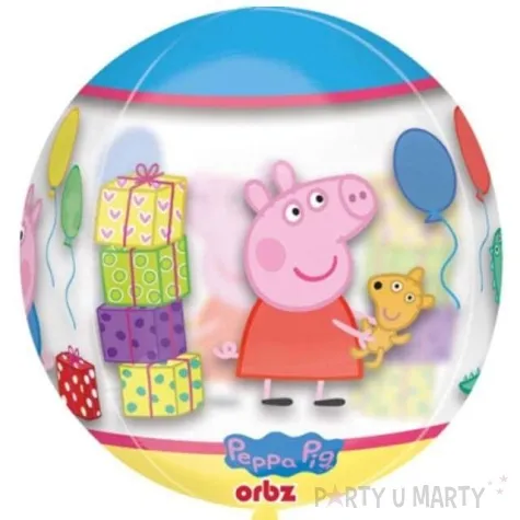 balon foliowy swinka peppa amscan 16 orb