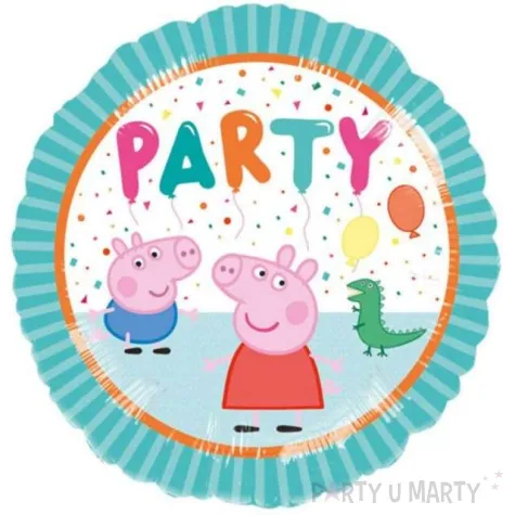 balon foliowy swinka peppa amscan 18 rnd