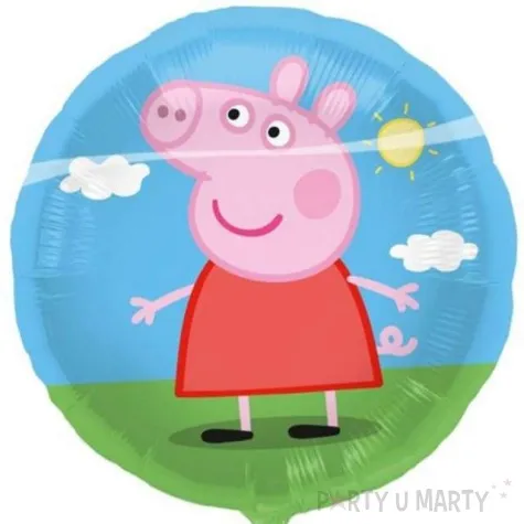 balon foliowy swinka peppa folat 18 rnd