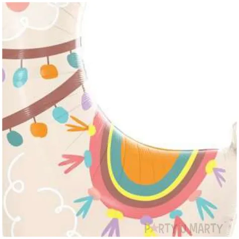 balon foliowy sympatyczna lama qualatex 46 shp