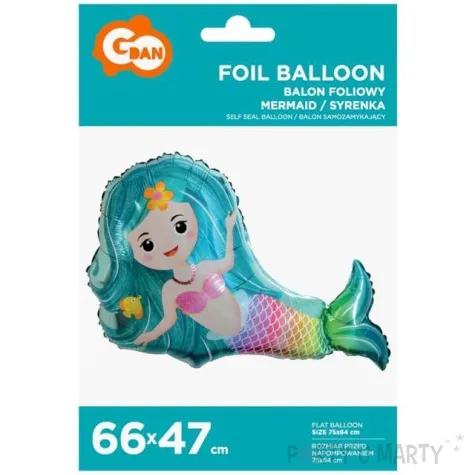 balon foliowy syrenka godan 26