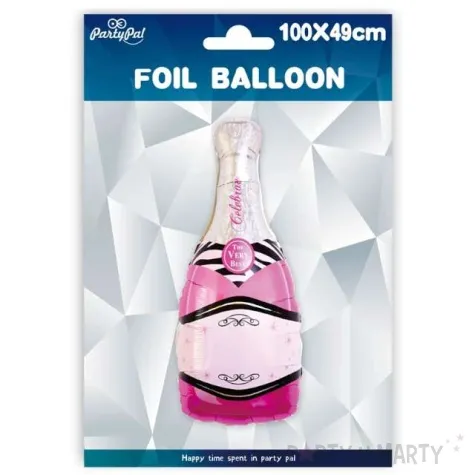balon foliowy szampan rozowy partypal 39 shp