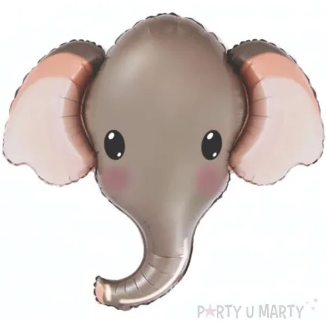 balon foliowy szary slonik flexmetal 24 shp