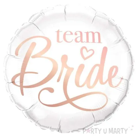 balon foliowy team bride qualatex 18 rnd