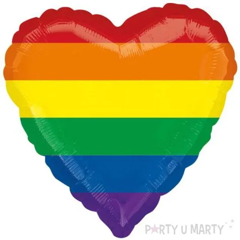 balon foliowy tecza amscan 17 hrt