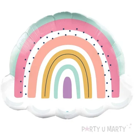 balon foliowy tecza boho qualatex 32 shp