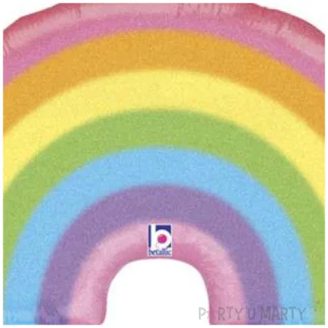 balon foliowy tecza brokat holo grabo 36 shp