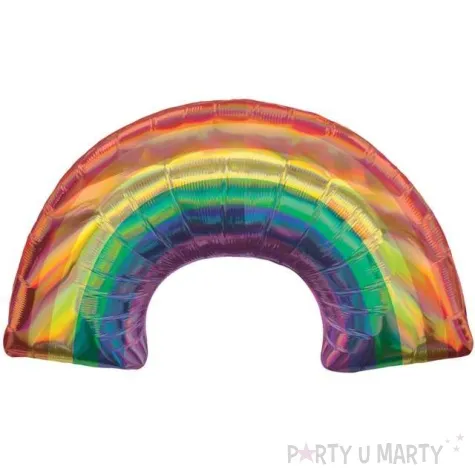 balon foliowy tecza opalizujacy teczowy amscan 34 shp