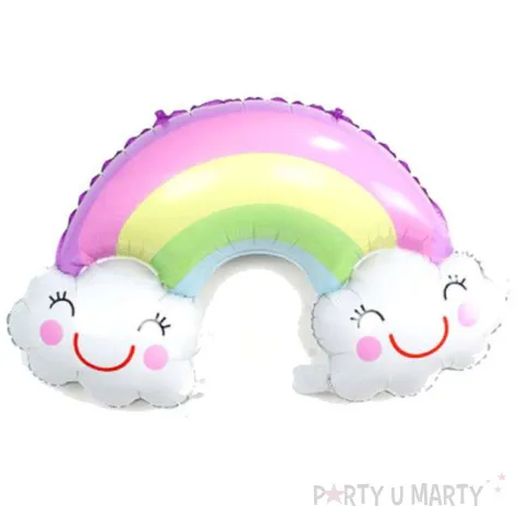 balon foliowy teczowe chmurki top ten 35 shp