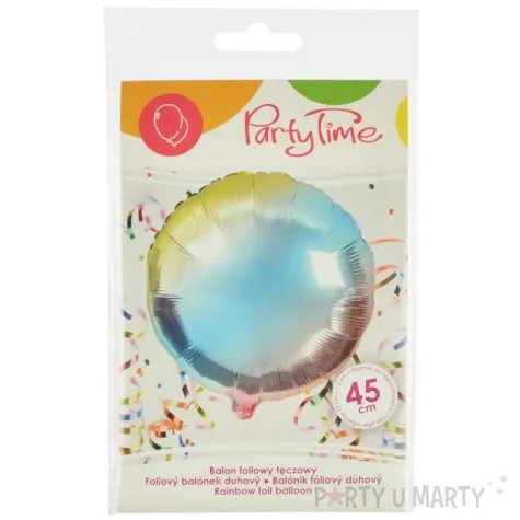 balon foliowy teczowe ombre arpex 18 rnd