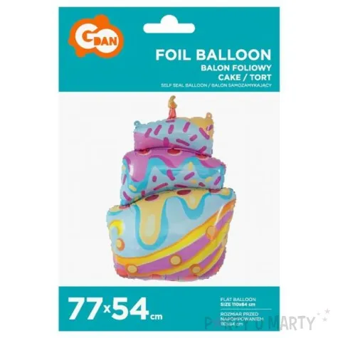 balon foliowy tort godan 30 shp