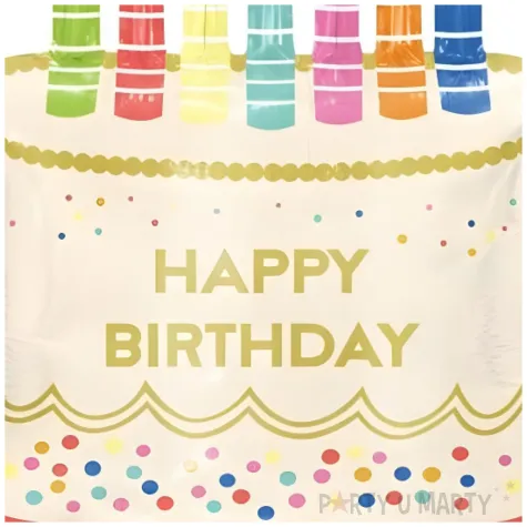 balon foliowy tort ze swieczkami happy birthday amscan 19 shp