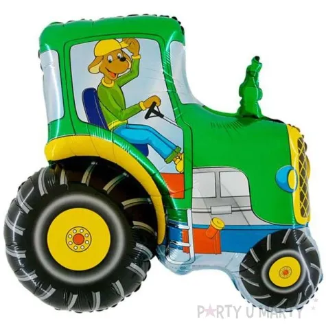 balon foliowy traktor zielony grabo 21 shp