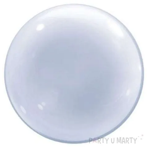 balon foliowy transparentny qualatex bubbles 24 orb