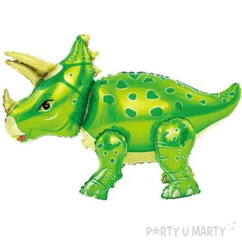 balon foliowy triceratops zielony partypal 35 shp