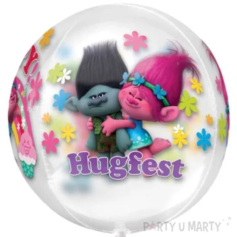 balon foliowy trolls amscan 16 orb