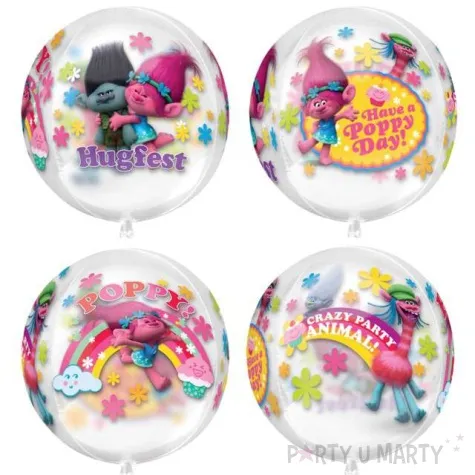 balon foliowy trolls amscan 16 orb