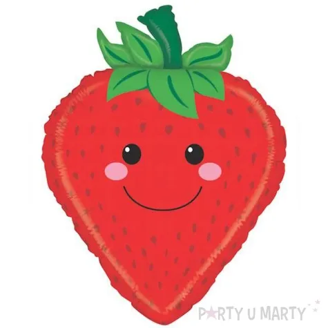 balon foliowy truskawka betallic 26 shp