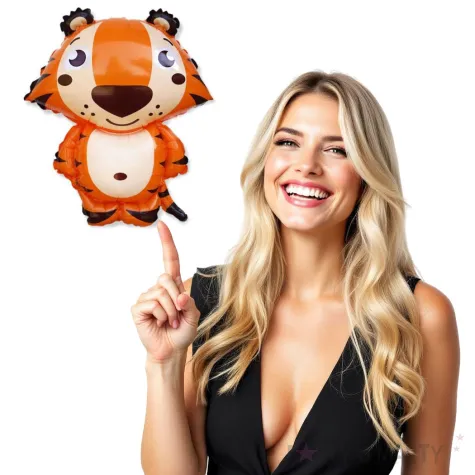 balon foliowy tygrys dekoracje polska 24 shp