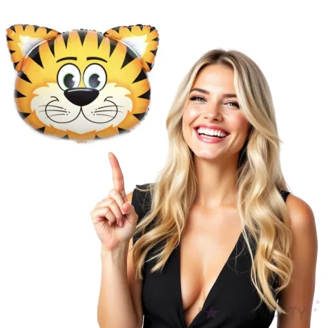 balon foliowy tygrys top ten 15 shp