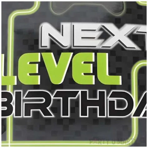 balon foliowy urodziny next level birthday amscan 16 orb