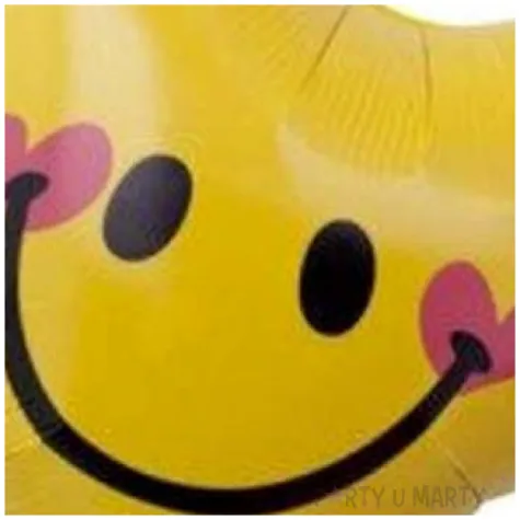 balon foliowy usmiechniete serce zolty takarakosan 14 hrt